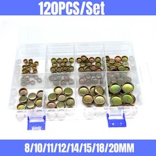 120Pcs Steel Freeze Plug