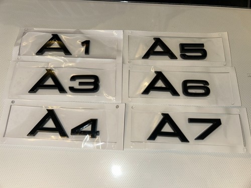 Audi genuine gloss - audi, black