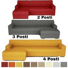 Copridivano Con Penisola a Destra Sinistra 2 3 4 Posti Angolare Elasticizzato