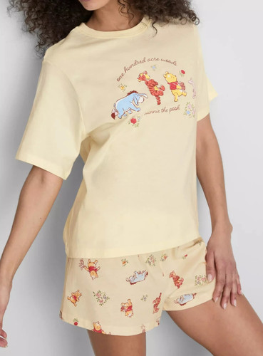 Ladies shorty pyjamas winnie - ladies,