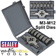 Sealey Split Die Set 9pc