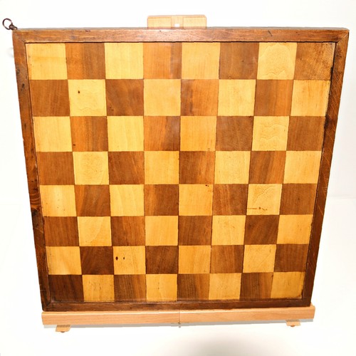 Chess board antique 19th - chess,