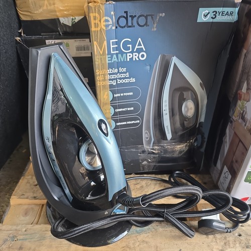 Beldray pro steam iron mega - beldray,