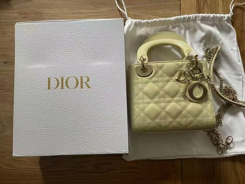 Lady dior mini - dior, patent