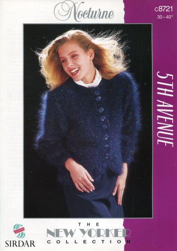Sirdar 8721 lady jacket mohair - sirdar,