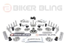 Yamaha TDM 900 2010 large headed screen fairing bolts rubber well nuts kit