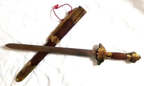 Decorative steel sword - decorative, in