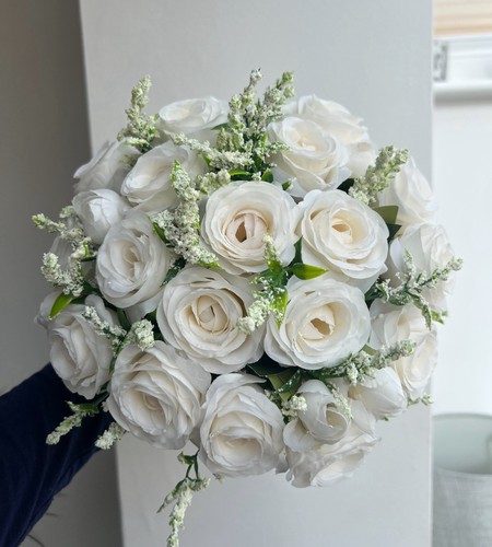 New bride bouquet - , white