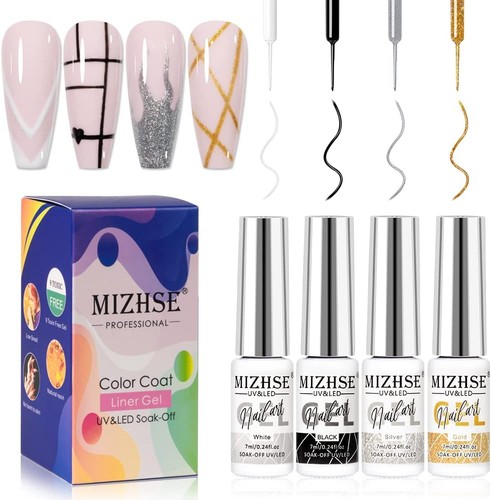 Mizhse liner gel nail - liner, polish
