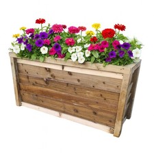 Rustic Wooden Planter Box