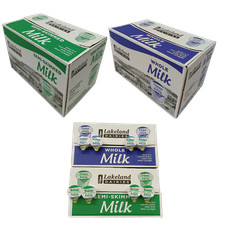 120x UHT Milk Pots 12ml –