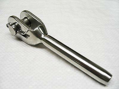 Stainless steel swage fork - swage,