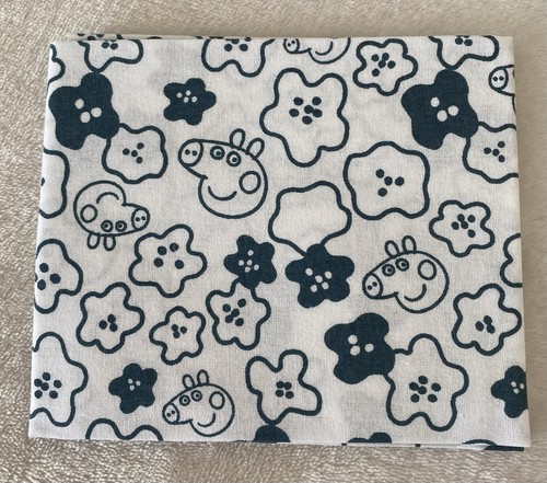 Peppa pig fabric fat quarter - pig,