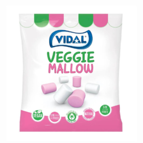 Vidal veggie marshmallows 1kg - veggie,