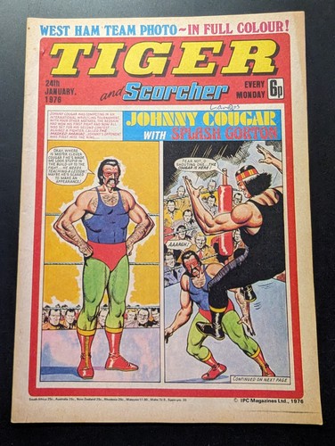 Tiger and scorcher comic - tiger,