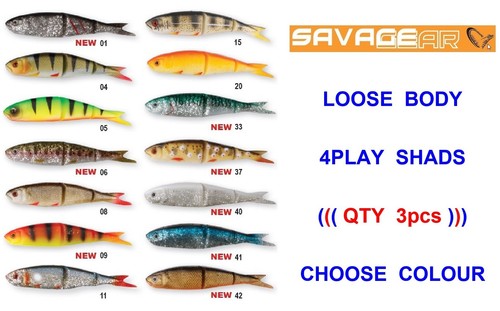 Savage gear 13cm 4play loose - gear,