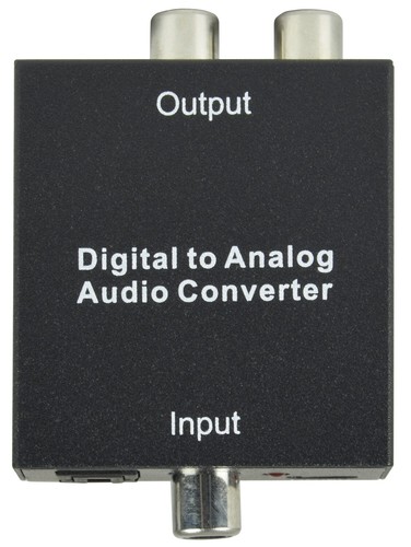 Digital audio analogue - audio, to