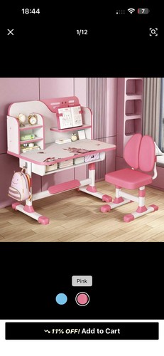 Kids desk and - kids, chair