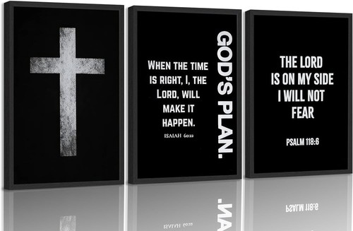 3pcs jesus cross - jesus, wall