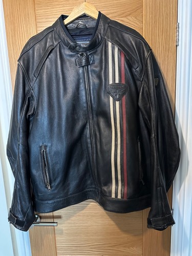Triumph leather motorcycle - leather,