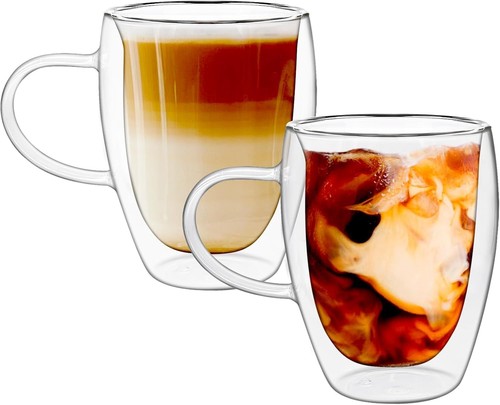 Pcs double walled coffee - walled,