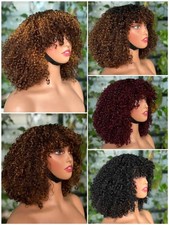 Full Fringe Pixie Curls Wig