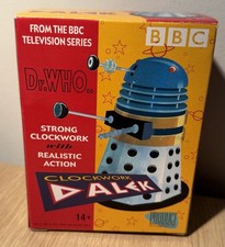 Product Enterprise Blue Clockwork Dalek, From Doctor Who. Old Shop Stock