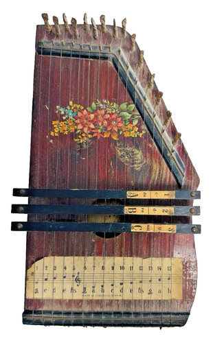 Vtg 3chord guitar - guitar, zither