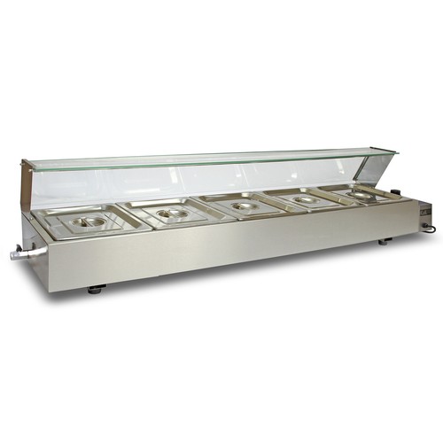 Electric bain marie 2 pan - bain,
