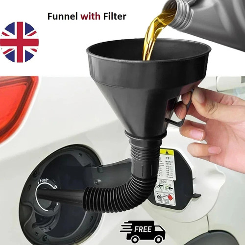 Heavy duty flexible funnel - duty,