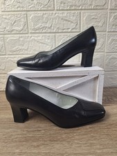 Vintage K Shoes Black Leather