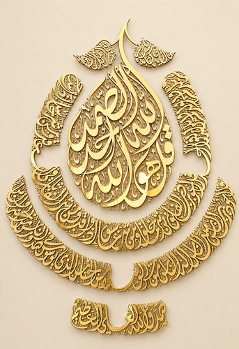 Islamic arabic calligraphy - arabic,