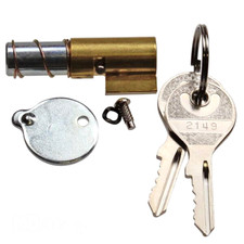 Chiusura Volante Completo 2 Chiave Molla Lamiera Supporto Tomos Gilera EC1