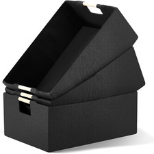 3 Pack Fabric Storage Bins for