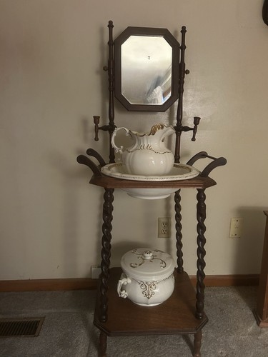 Antique wash station - wash, with