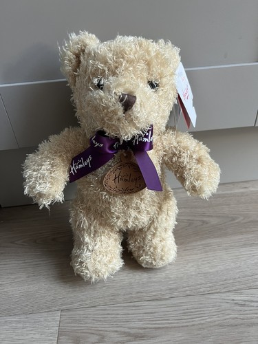 Hamleys amethyst teddy bear - amethyst,