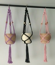 Macrame Plant Hanger Garden