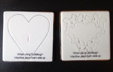 LOT GY. SET OF 2 HEART DIES TO