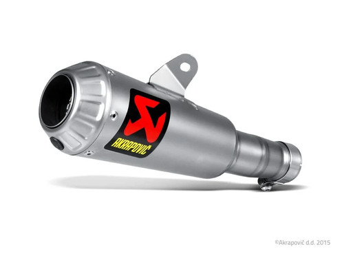 Akrapovic slip line muffler - slip-on,