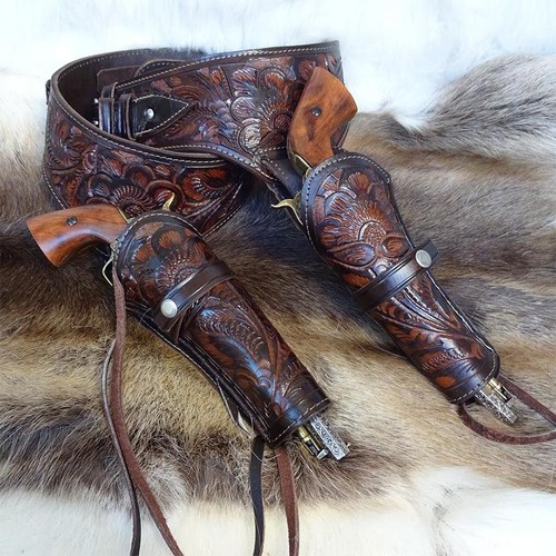 Wild west tooled leather - wild,