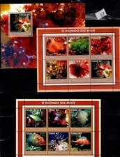 PA MOZAMBIQUE 2001 - MNH - MARINE LIFE - FISH - CORALS 