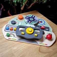 Wooden Interactive Car Busy