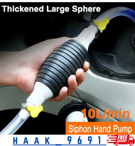 Fuel primer bulb hand pump - primer,