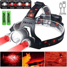 USB Rechargeable LED Head