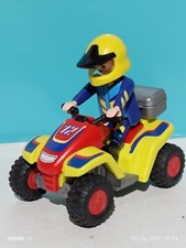 PLAYMOBIL FIGURE PILOT QUAD