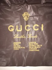 Vtg GUCCI Leather Goods Travel