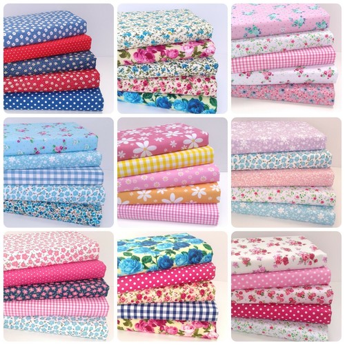 Floral fabric bundles fat - bundles,