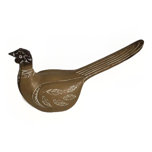 Pheasant ornament resin home - ornament,