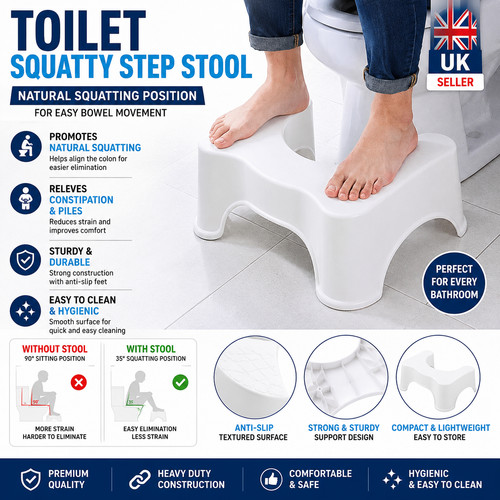 New toilet bathroom squatty - new,