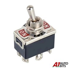 Heavy Duty Toggle Switch On-Off-On WATERPROOF DPDT 15A 250Vac Car Boat 12V 6Pin